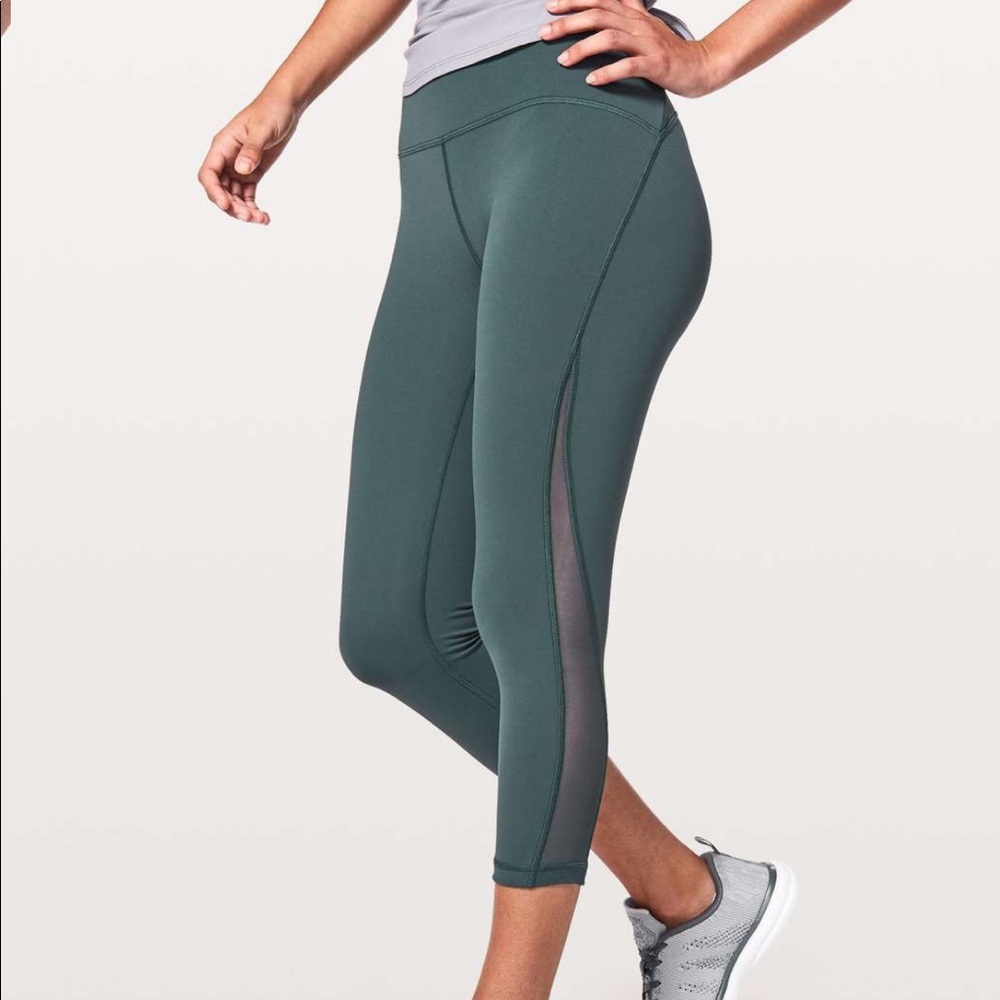 Lululemon Train Times Crop *21 - EUC
